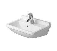 Duravit Starck 3 - Lavabo 50x36 cm, con 1 orificio para grifería, blanco 0300500000