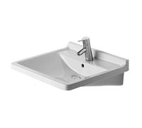 Duravit Starck 3 lavabo 60x54.5 cm rectangular clásico para discapacitados blanco brillante 0309600000