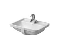 Duravit Starck 3 lavabo 49x36.5 cm rectangular bajo encimera blanco brillante 0302490000