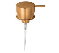 Duravit Starck T - Bomba dispensadora de jabón de recambio, bronce cepillado 1004690400