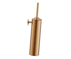 Duravit Starck T - Escobillero de pared con soporte, bronce cepillado 0099460400