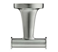 Duravit Starck T - Gancho doble, acero inoxidable cepillado 0099307000