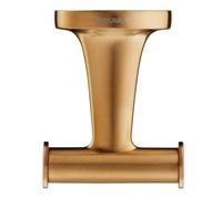 Duravit Starck T - Gancho doble, bronce cepillado 0099300400