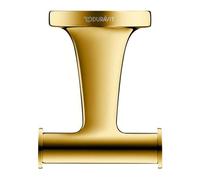 Duravit Starck T - Gancho doble, dorado 0099303400