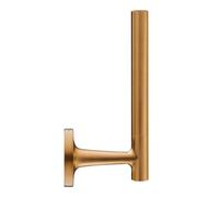 Duravit Starck T - Portarrollos de papel higiénico, bronce cepillado 0099390400