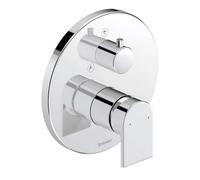 Duravit Tulum - Grifo empotrado de ducha, para 2 dispositivos, cromo TU4210012010