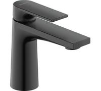 Duravit Tulum mezclador de lavabo S FreshStart, sin juego de desagüe, 110mm de proyección, TU1011002046, Color: Negro Mate