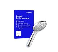 Duravit Ducha de mano 3jet 110, 3 chorros (Rain/Intense Rain/Soft Rain) cromo UV0650016010