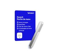 Duravit Minusflow ducha de barra, angular, cromo alto brillo, UV0642002010