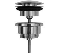 Duravit - Válvula de desagüe de lavabo 1 1/4", ClickClack cromo 0050521000