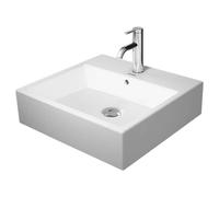 Duravit Vero Air lavabo 50x47 cm rectangular sobre encimera blanco brillante 2352500000