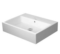 Duravit Vero Air - Cuenco de lavabo 60x47 cm, con rebosadero, sin orificio para grifo, blanco 2352600060