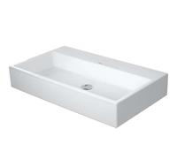 Duravit Vero Air - Lavabo 80x47 cm, sin rebosadero, sin orificio para grifo, blanco 2350800070