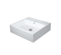 Duravit Vero Air - Lavamanos 45x35 cm, con rebosadero, sin orificio para grifo, blanco 0724450060