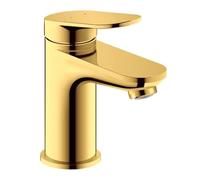 Duravit WA1010002034 Wave - Grifo para lavabo (acabado dorado)