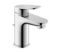 Duravit Wave - Grifo de lavabo con desagüe, FreshStart, cromo WA1011001010