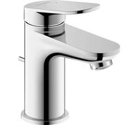 Duravit Wave - Grifo de lavabo con desagüe, MinusFlow, cromo WA1012001010