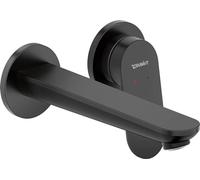Duravit WA1070004046 Wave - Grifo para lavabo (acabado mate), color negro