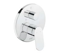Duravit Wave grifo de bañera y ducha empotrado cromo WA4210012010