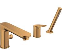 Duravit WA5260000004 Wave - Grifo para bañera (bronce cepillado)