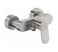 Duravit Wave - Grifo de ducha, acero inoxidable cepillado WA4230000070