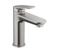 Duravit Wave - Grifo de lavabo, acero inoxidable cepillado WA1020002070