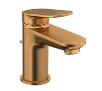 Duravit Wave - Grifo de lavabo con desagüe, bronce cepillado WA1010001004