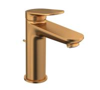 Duravit Wave - Grifo de lavabo con desagüe, bronce cepillado WA1020001004