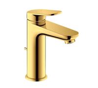 Duravit Wave - Grifo de lavabo con desagüe, dorado WA1020001034