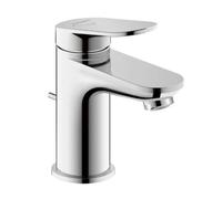 Duravit Wave - Grifo de lavabo con desagüe, FreshStart, cromo WA1011001010