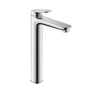 Duravit Wave Mezclador monomando de lavabo, proyección 176 mm, sin juego de desagüe, WA1040002010, Color: Cromo alto brillo