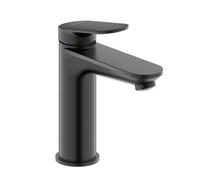 Duravit Wave Mezclador monomando de lavabo, proyección 122 mm, sin juego de desagüe, WA1020002046, Color: Negro Mate