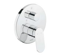 Duravit Wave grifo de bañera y ducha empotrado cromo WA4210012010
