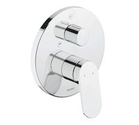 Duravit Wave - Grifo empotrado para 2 dispositivos, cromo WA5210012010