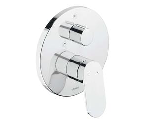 Duravit Wave - Grifo empotrado para 2 dispositivos, cromo WA5210012010