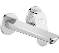 Duravit Wave - Grifo empotrado de lavabo, montaje de 2 orificios, cromo WA1070004010