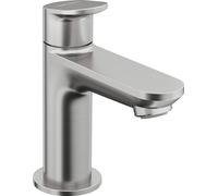 Duravit Wave - Válvula de lavabo, acero inoxidable cepillado WA1080002070