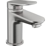 Duravit Wave - Grifo de lavabo, acero inoxidable cepillado WA1010002070