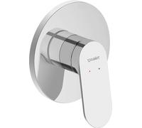 Duravit Wave - Grifo de ducha empotrado, con cuerpo, bronce cepillado WA4210007004