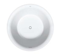 Duravit White Tulip bañera redonda, independiente, revestimiento acrílico sin juntas, 1400x1400mm, blanco, 700470000000000