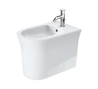 Duravit White Tulip - Bidé de pie, con WonderGliss, blanco 22931000001