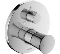 Duravit White Tulip grifo de bañera y ducha empotrado cromo WT4210012010