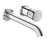 Duravit White Tulip - Grifo empotrado de lavabo, montaje de 2 orificios, cromo WT1070004010