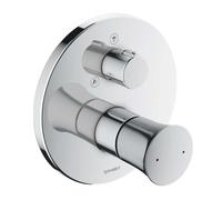 Duravit White Tulip - Grifo empotrado para 2 dispositivos, cromo WT4210012010