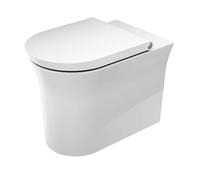 Duravit White Tulip taza de inodoro de pie sin reborde blanco 2001090000