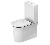 Duravit White Tulip - Taza de inodoro completo, desagüe Vario, Rimless, blanco 2197090000