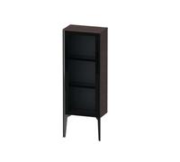 Duravit Xviu - Armario de 89x40x24 cm, 1 puerta, bisagras a la derecha, cristal/roble oscuro XV1360RB272