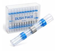 DUSH PACE 30 unidades de conectores de cable impermeables para robot cortacésped | Conector de soldadura termorretráctil | Conector duradero para cable de limitación | Conector de cable impermeable