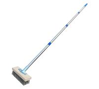 Duty Duty Duty - Brush Brush | Gestión Larga Escoba Para Patio Y Jardín | Exfoliante Exterior Para Musgo, Malezas, Eliminación De Algas | Herramienta De Basura Duradero Para, Cemento Y Puente