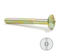 Duver Tornillo Cabeza Bombata Komby Bicromatado 8-80